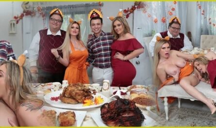 ﻿Casca Akashova, Kali Roses - Cuckold Family Thanksgiving - ...
