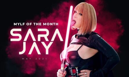 Sara Jay - Busty MILF Sara Jay is our stunning MYLF of the Month. Watch her entice young Jedi padawan Jay Romero...