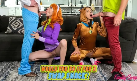 Aiden Ashley & Hime Marie - Would You Do It For A Swap Snack - What would happen if four families each contributed one member to create a new family? In this episod...